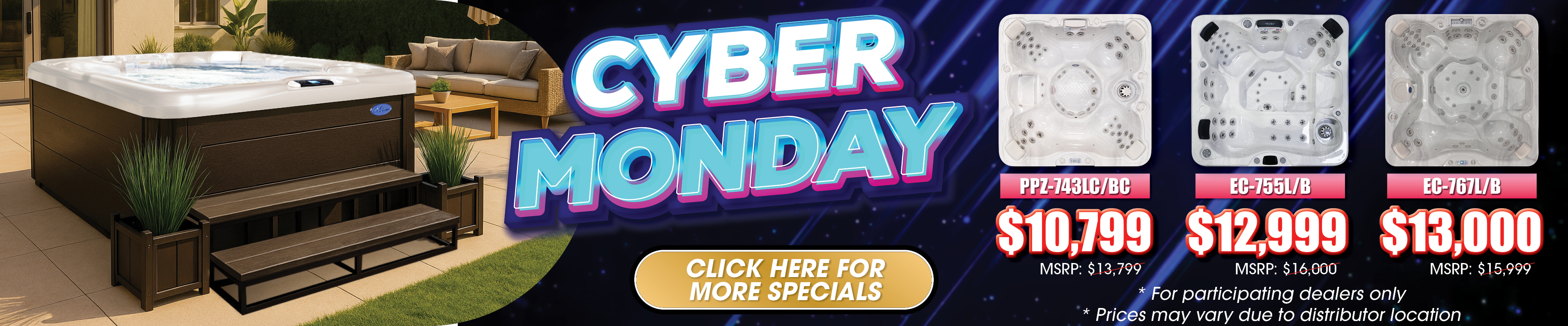 Calspas hot tub being used in a family setting - Scranton