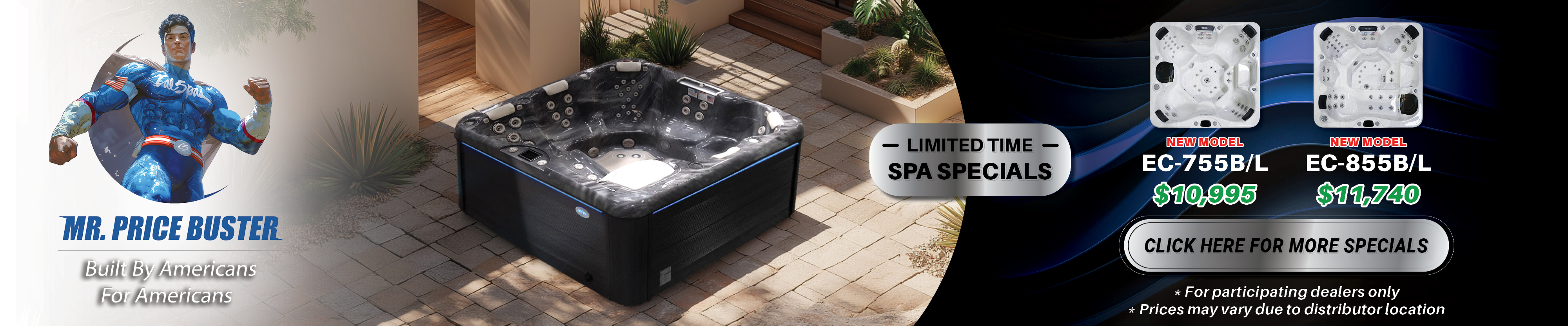 Calspas hot tub being used in a family setting - Scranton