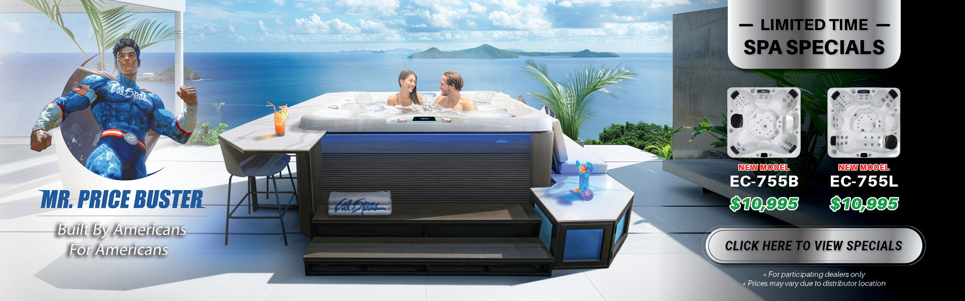 Calspas hot tub being used in a family setting - Scranton